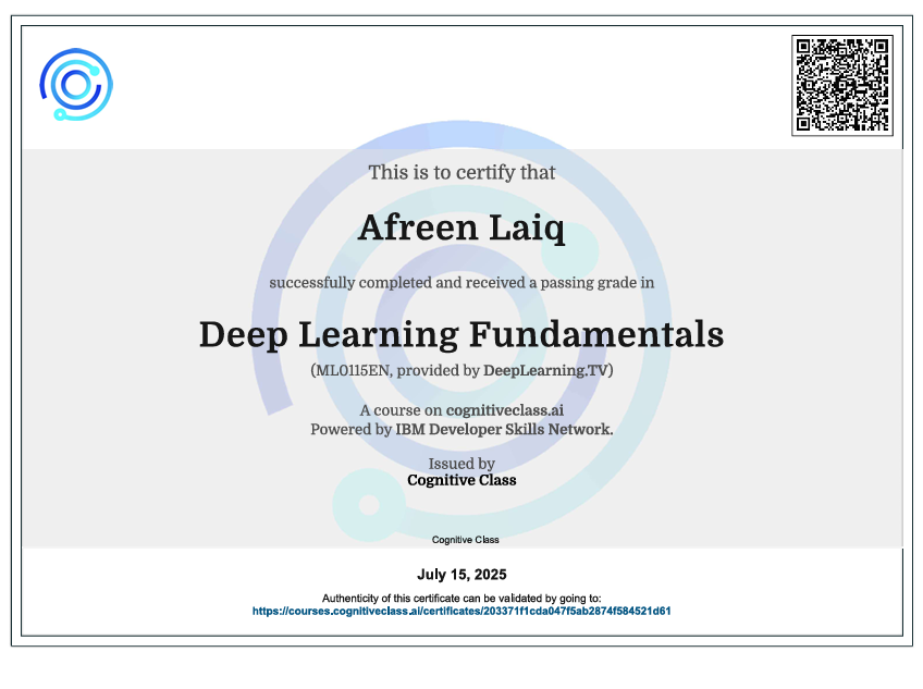 Deep Learning